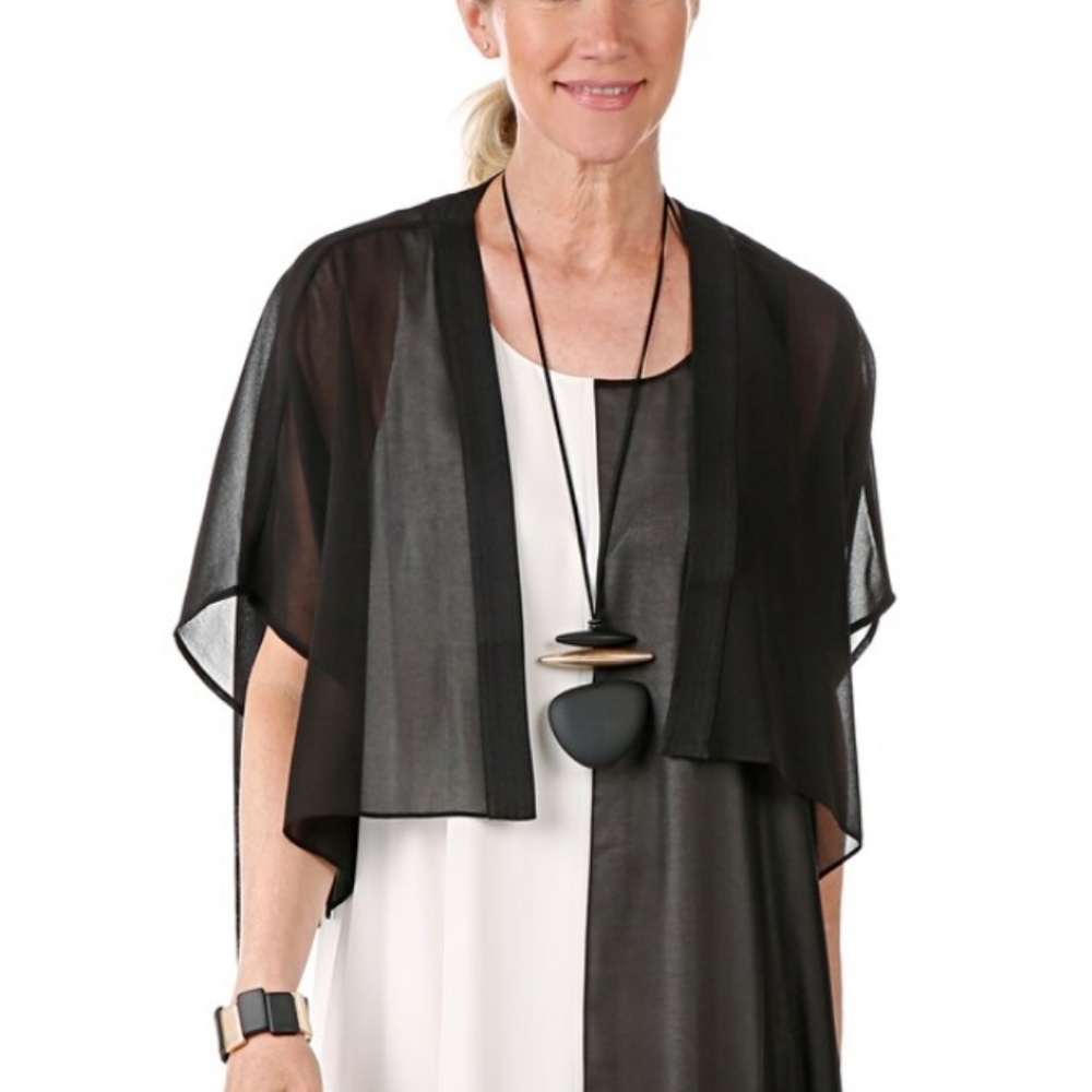 Nwt WYNNE LAYERS cropped open front cardigan